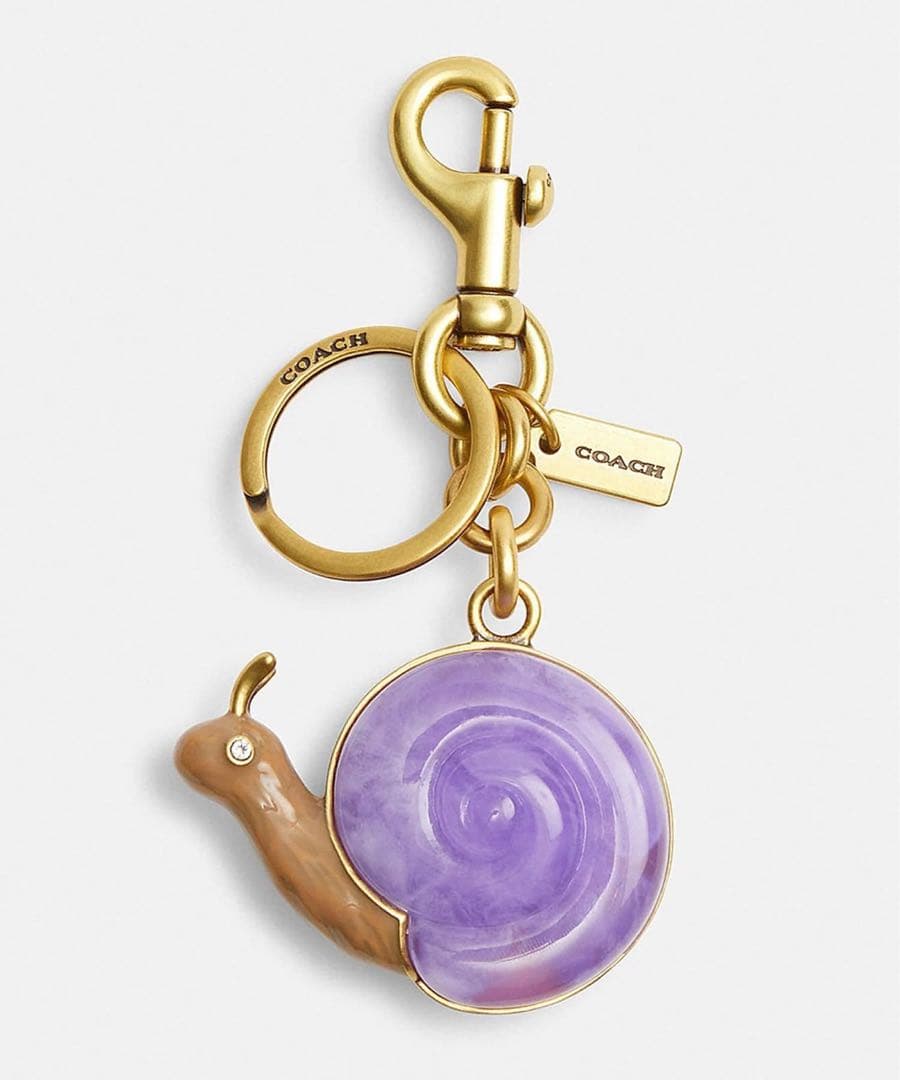 Coach Snail Bag Charm