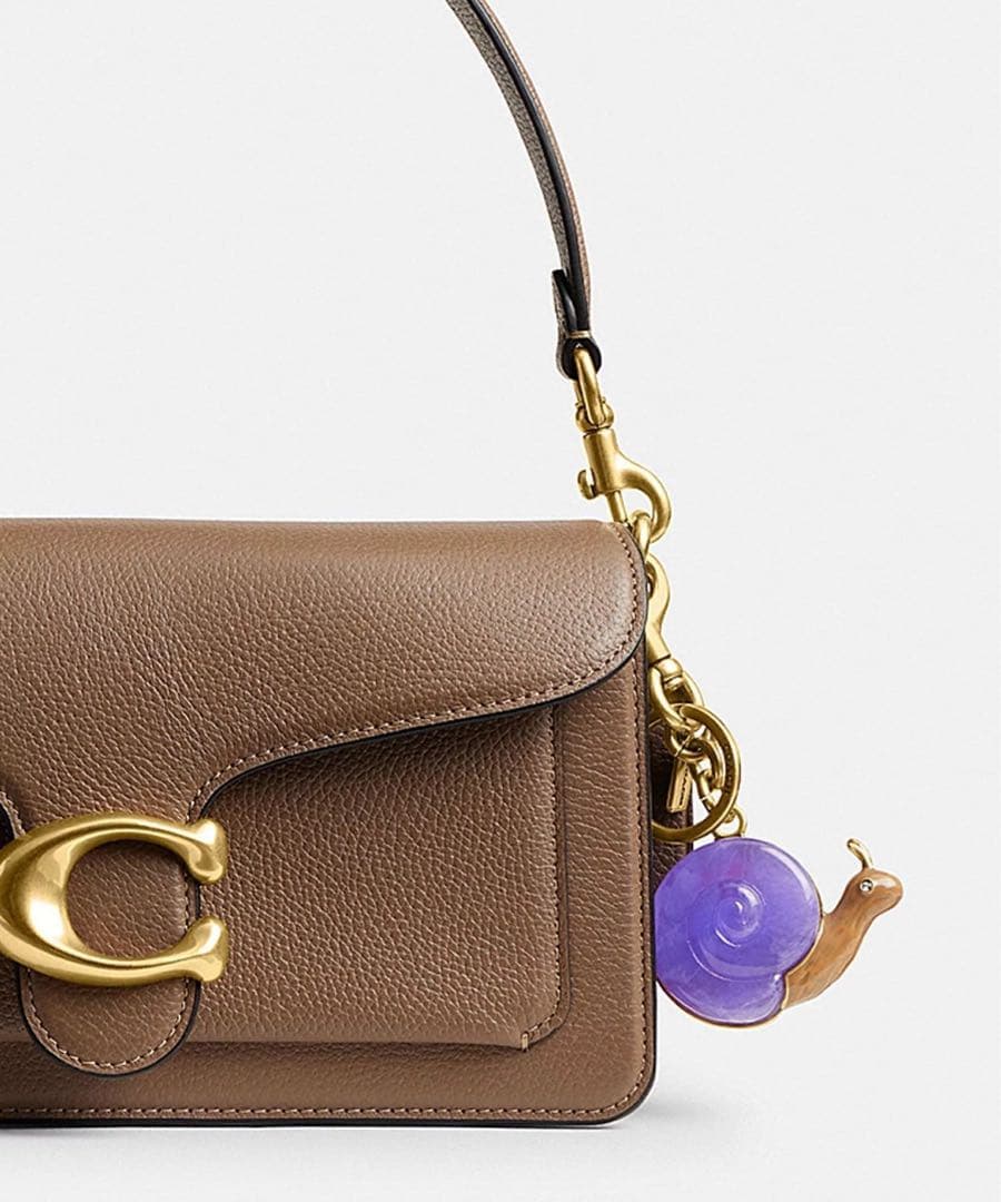 Coach Snail Bag Charm